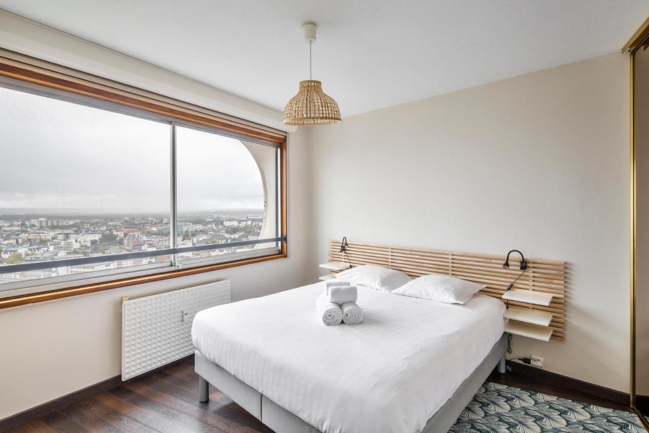 Apartament Le Nouvel Horizon - Panoramique Sur Rennes Zewnętrze zdjęcie