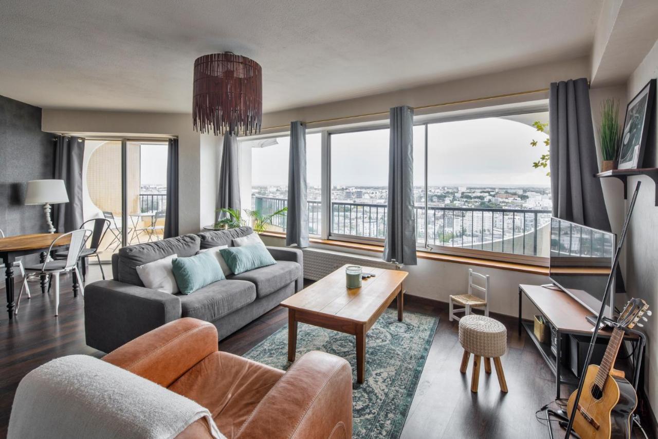 Apartament Le Nouvel Horizon - Panoramique Sur Rennes Zewnętrze zdjęcie